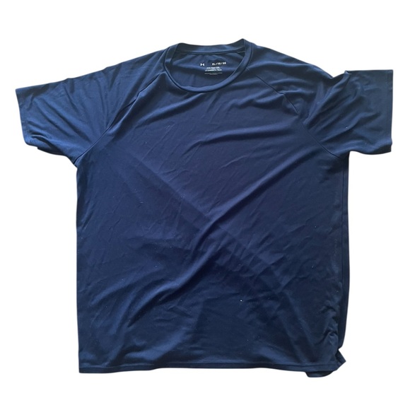 Under Armour The Tech Tee Navy Short Sleeve Shirt Men's XL - Picture 1 of 7